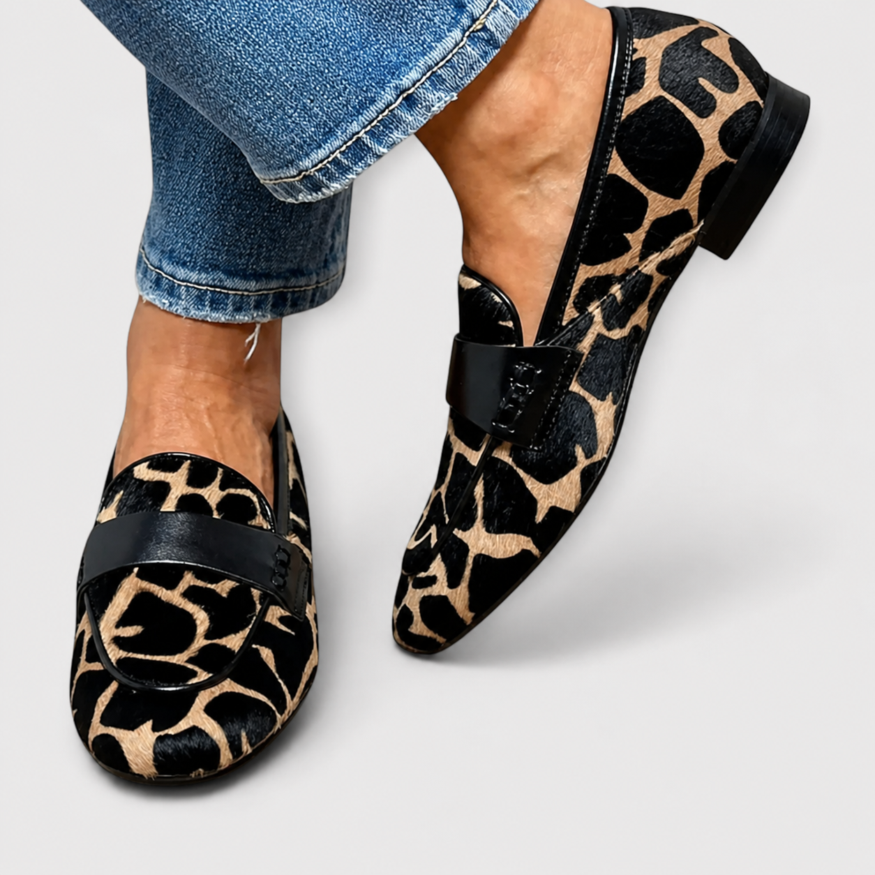 Mocassino Leopardato