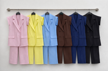 Completo elegante senza maniche