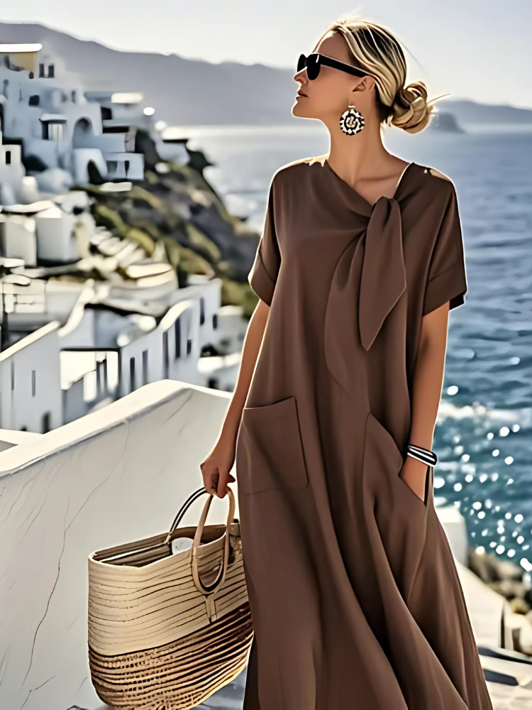 Abito Elegante con Tasche