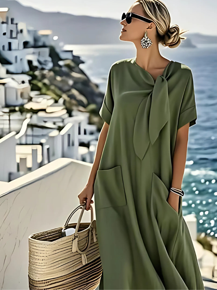 Abito Elegante con Tasche